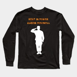 Rest in Power / Aaron Bushnell Long Sleeve T-Shirt